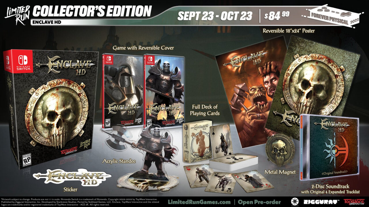 Enclave Slots Pre-orders for Enclave HD are now open for 2022