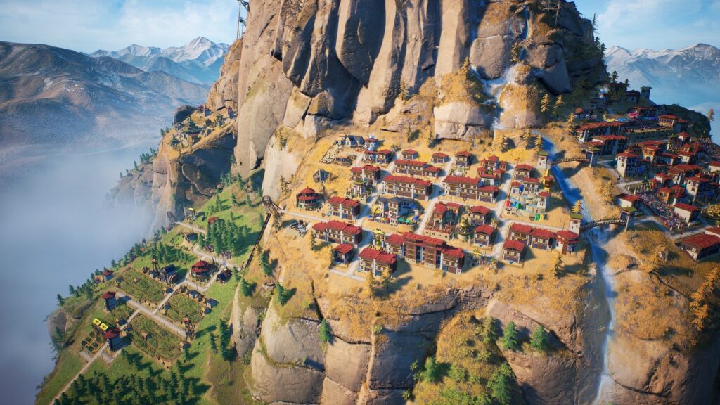 Laysara: Summit Kingdom is an exciting mountain city builder