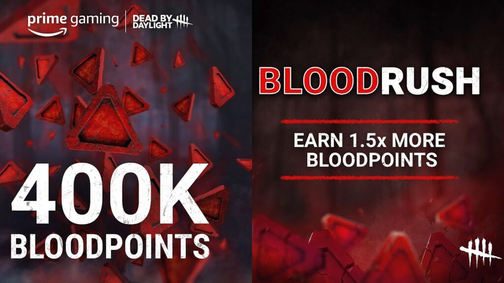 Free 400000 Bloodpoints for Dead by Daylight, thanks to Amazon Prime Gaming