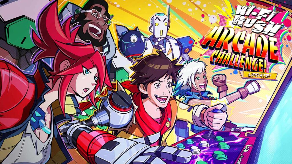 Hi-Fi RUSH Arcade Challenge! Update! characters