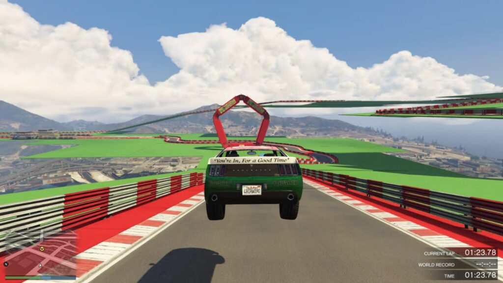 Belgium Grand Prix Stunt Race Screenshot 1