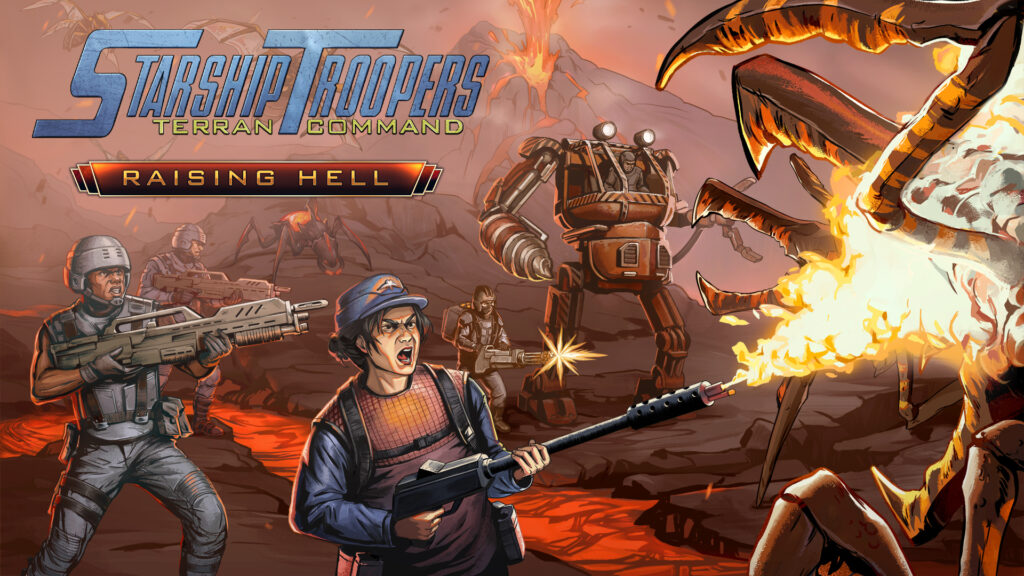 Starship Troopers: Terran Command - Raising Hell Expansion Coming this Fall