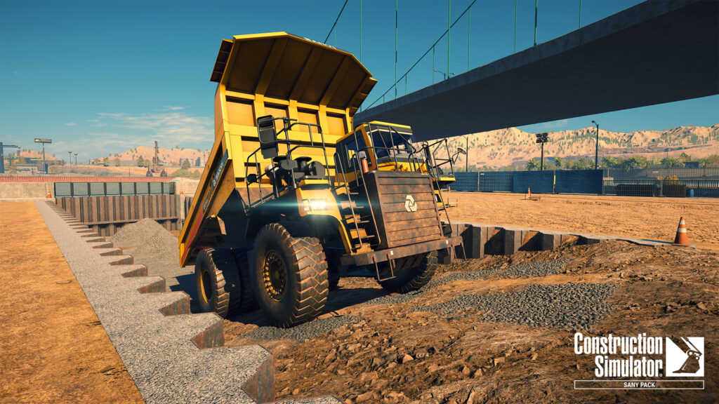 11b Construction Simulator SANY Pack review Articulated Dump Truck