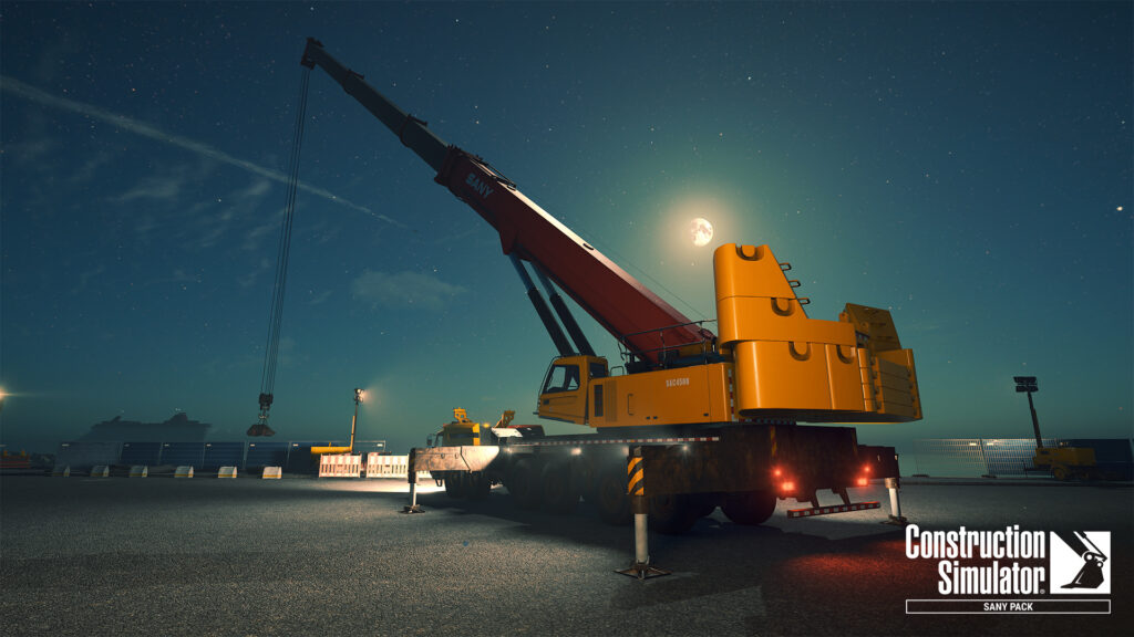 14b Construction Simulator SANY Pack review SAC4500 – Large Mobile Crane