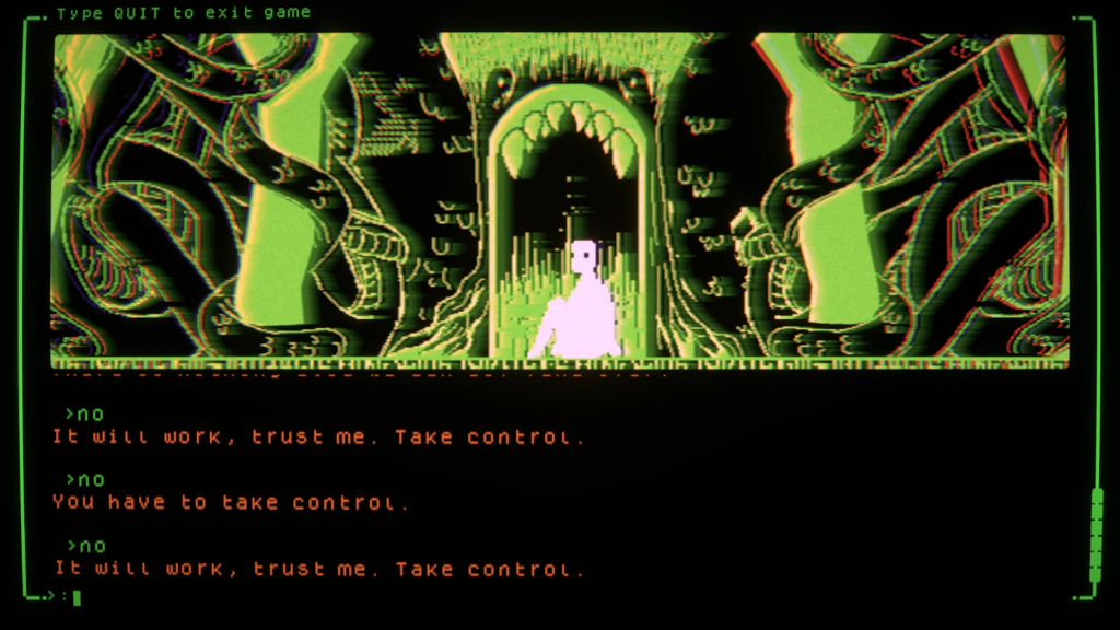 Modern Existential Horror Text Adventure [I] doesn’t exist Releases on October 5th 2 main