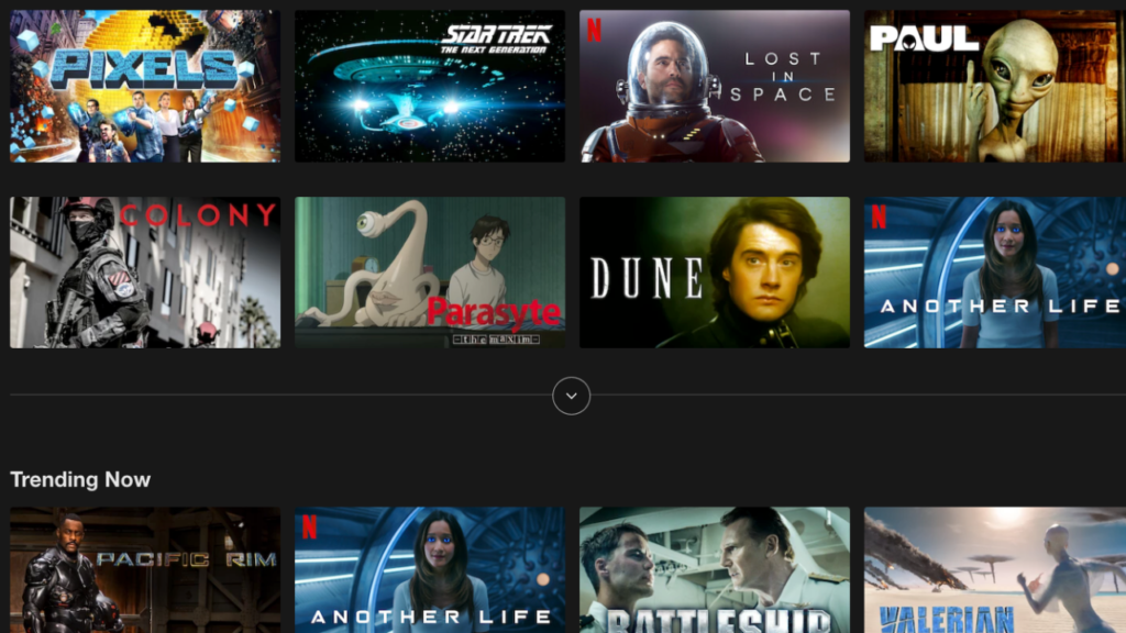 best netflix sci-fi tv series main