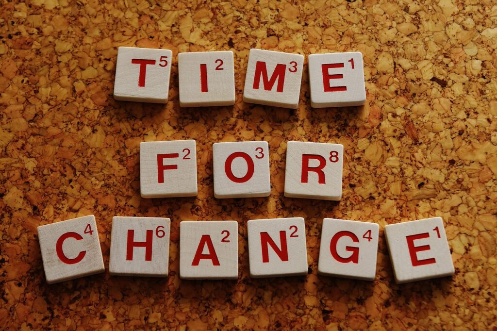 Embracing change as a writer 5