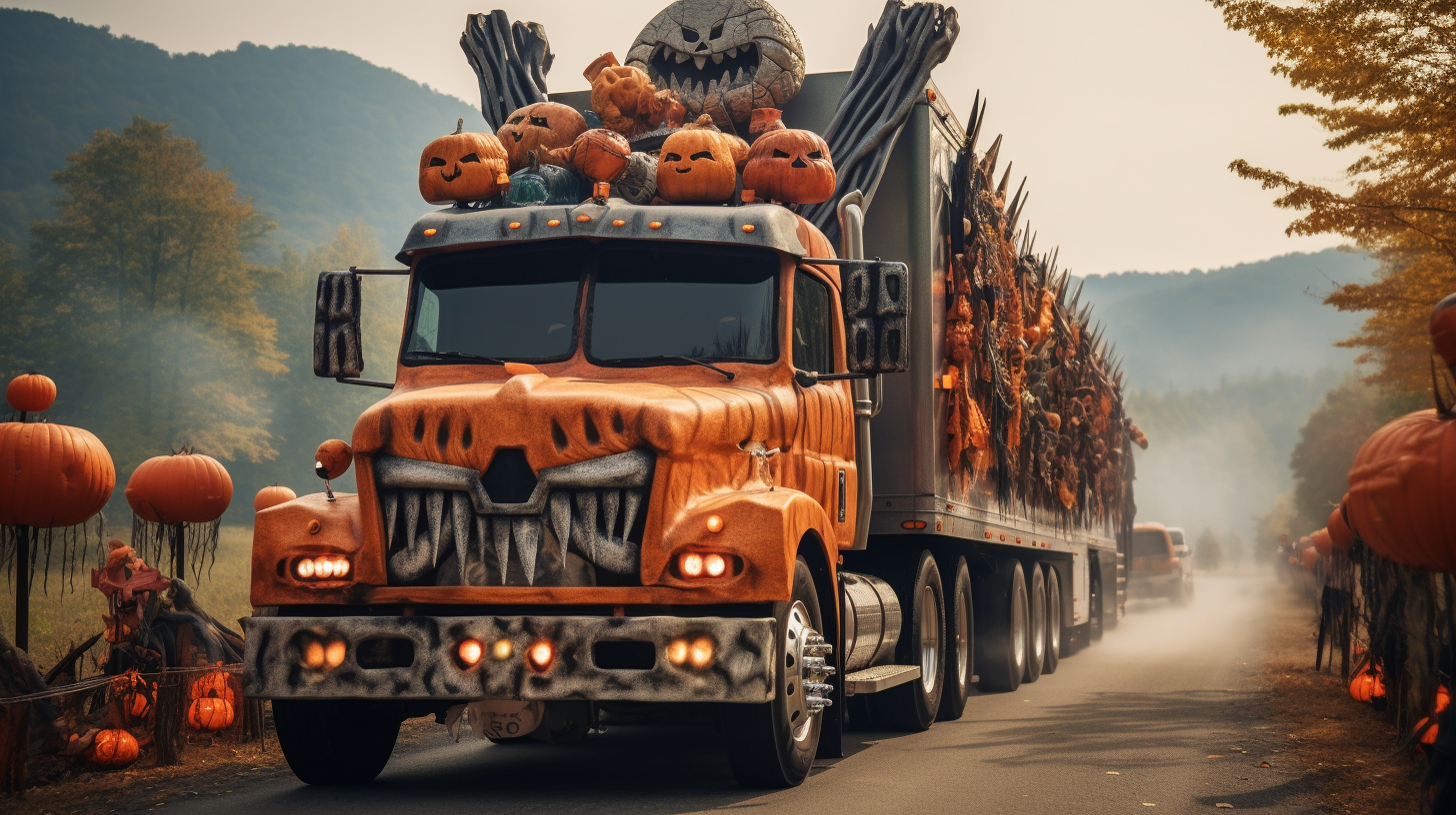 TruckersMP's Halloween Convoy Event 2023 Overview