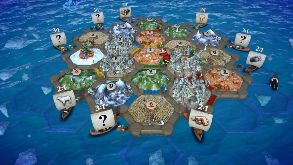 CATAN Ice and Snow Winter Content Pack Available for Console 3