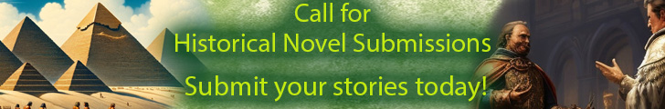 Call for historical novel submissions banner