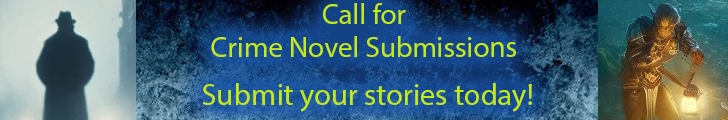 Call for crime novel submissions 2024 banner