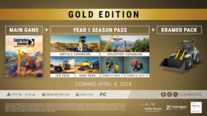 Construction Simulator Gold Edition announced for 2024