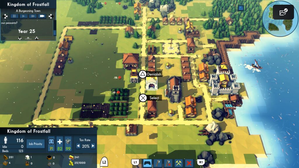 Kingdoms and Castles Review PS5 main