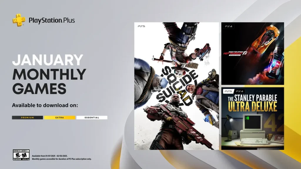 PlayStation Plus January 2025 Games