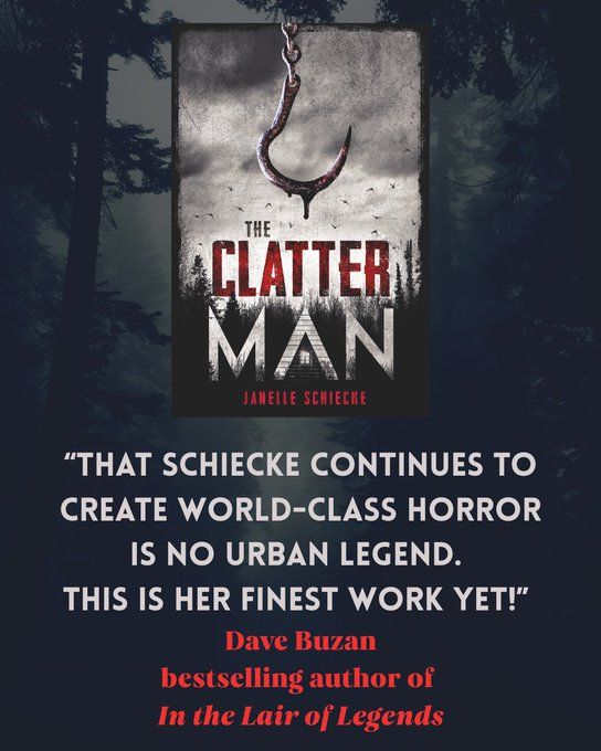 Clatter Man by Janelle Schiecke Launches Tomorrow – A Bold New Urban Horror 4 Clatter Man by Janelle Schiecke Launches Tomorrow