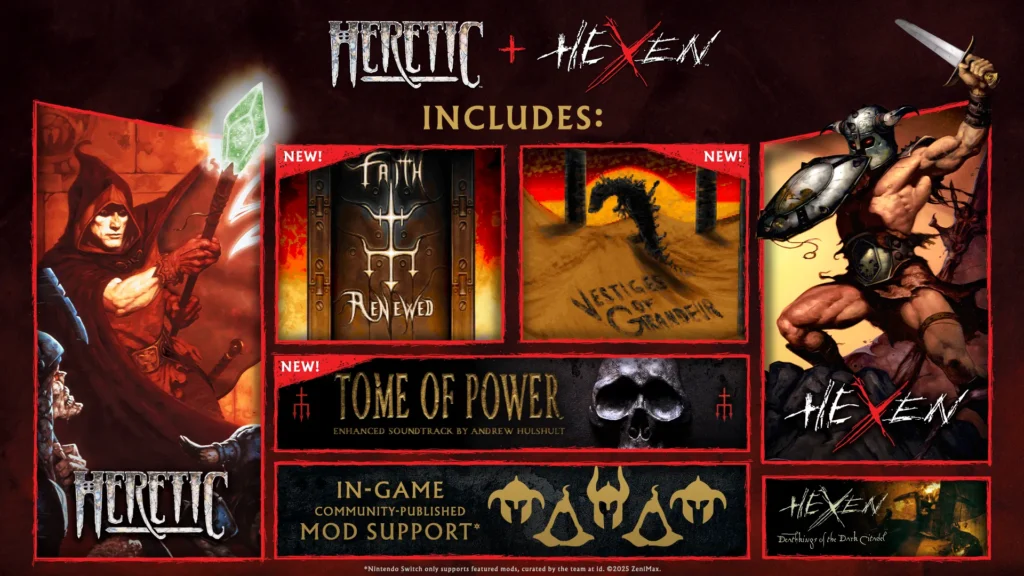 Heretic & Hexen Return in Exciting 2025 Classic Release