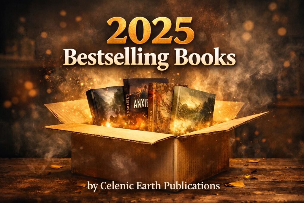 Our Top 5 2025 Bestselling Books Published by Celenic Earth Publications main
