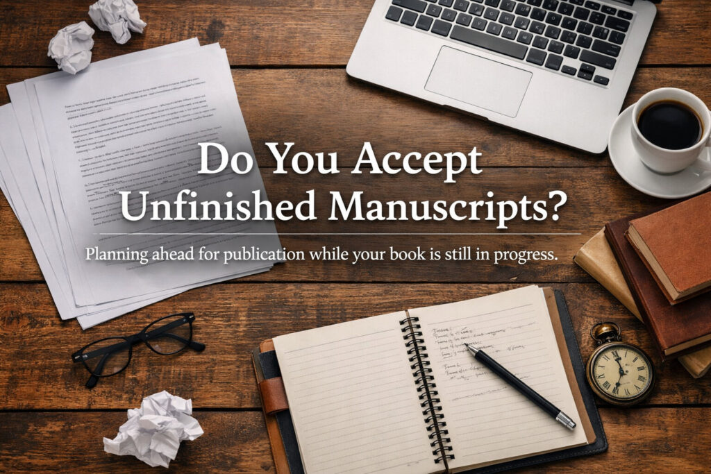 FAQ Do you accept unfinished manuscripts