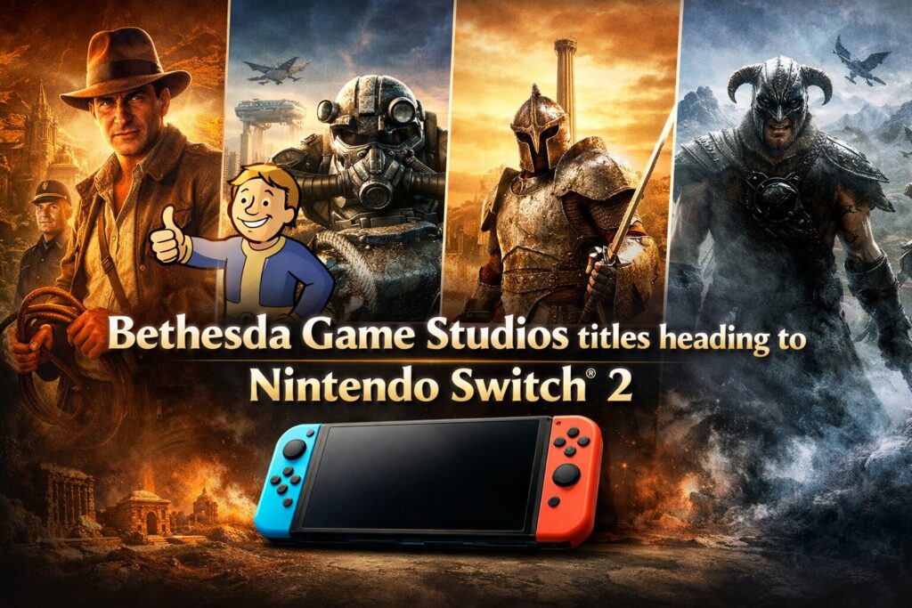 Bethesda Game Studios titles heading to Nintendo Switch 2