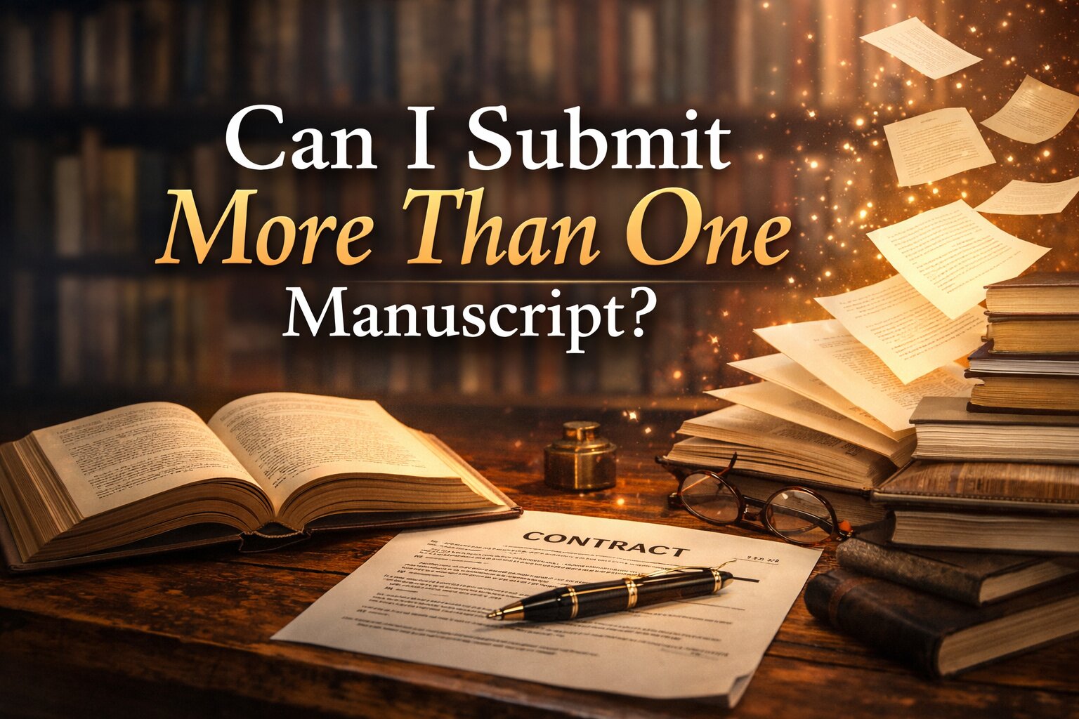 Can I submit more than one manuscript