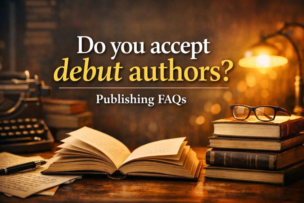 Do you accept first-time or debut authors