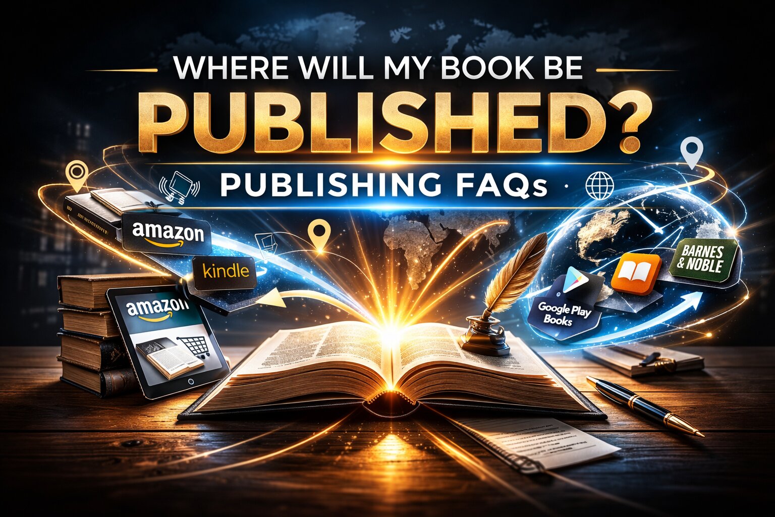 Where will my book be published