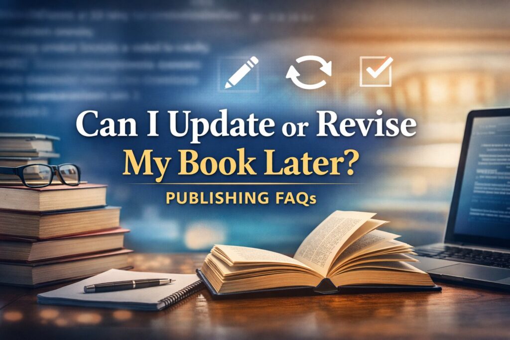 Can I update or revise my book later