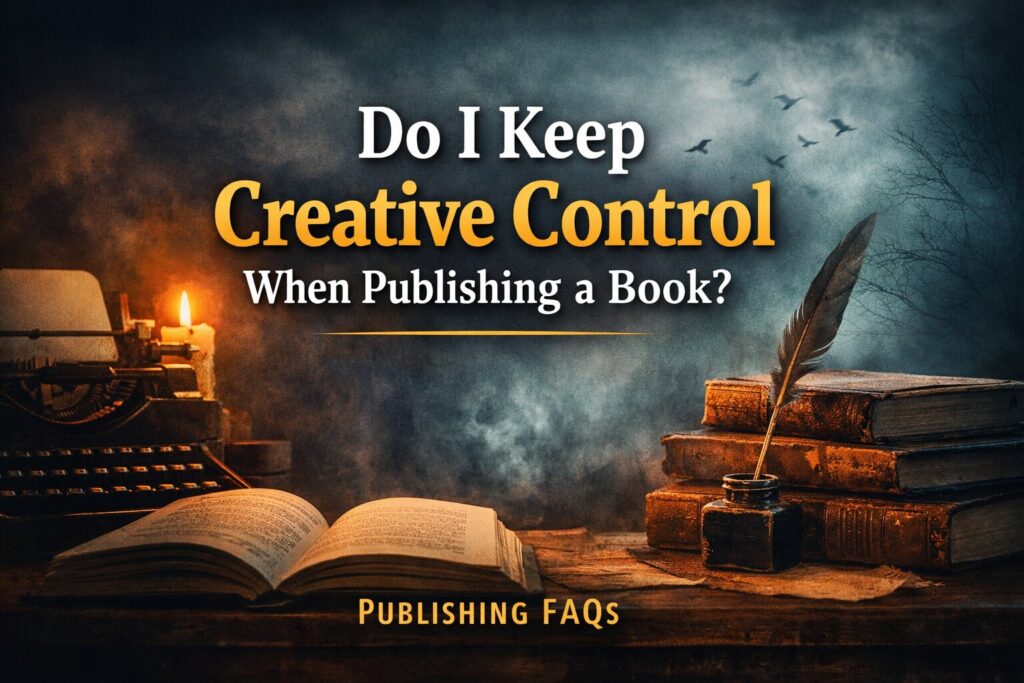 Do authors keep creative control when publishing
