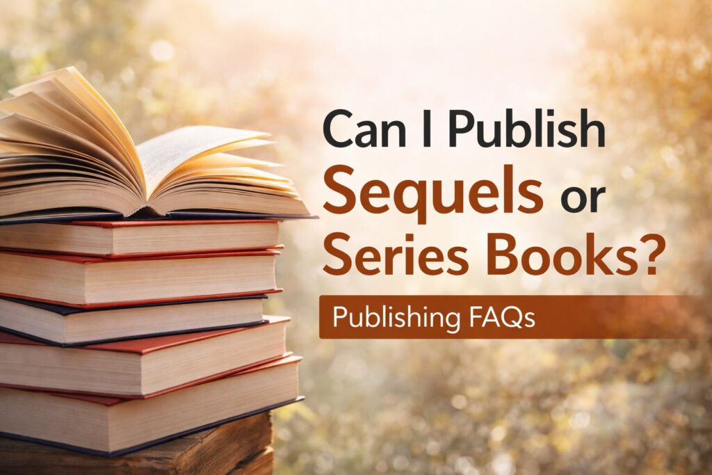 FAQ: Can I publish sequels or series books?