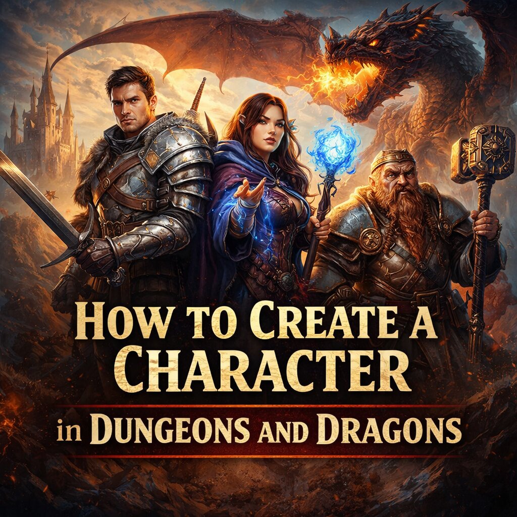 How to Create a Character in Dungeons and Dragons