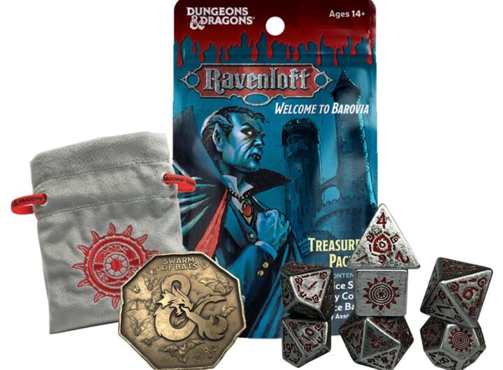 Sirius launches D&D Castle Ravenloft treasure packs