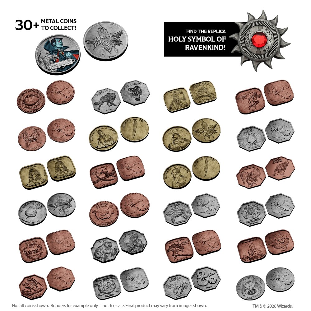 Sirius launches D&D Castle Ravenloft treasure packs 