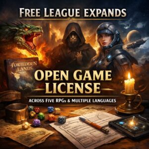 Free League opens RPG licences worldwide, empowering creators