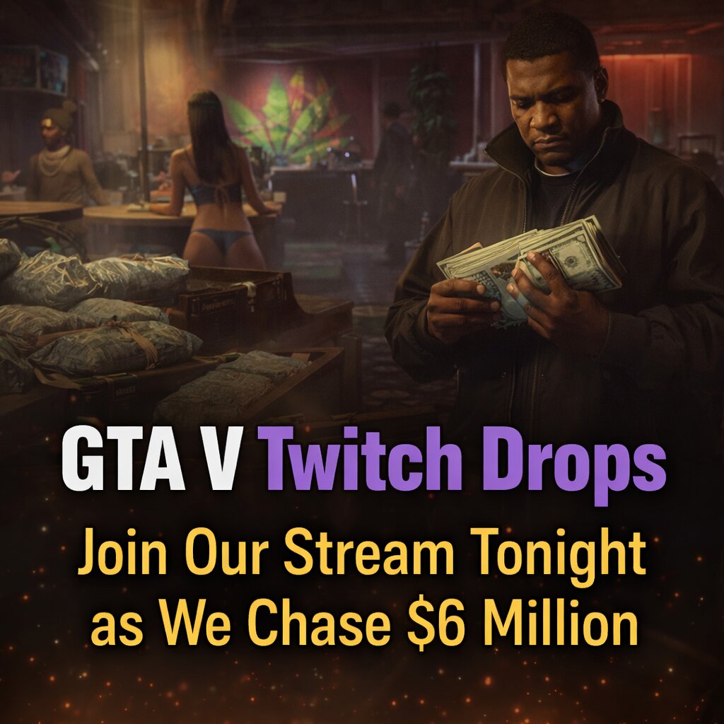 GTA V Twitch Drops Are Live
