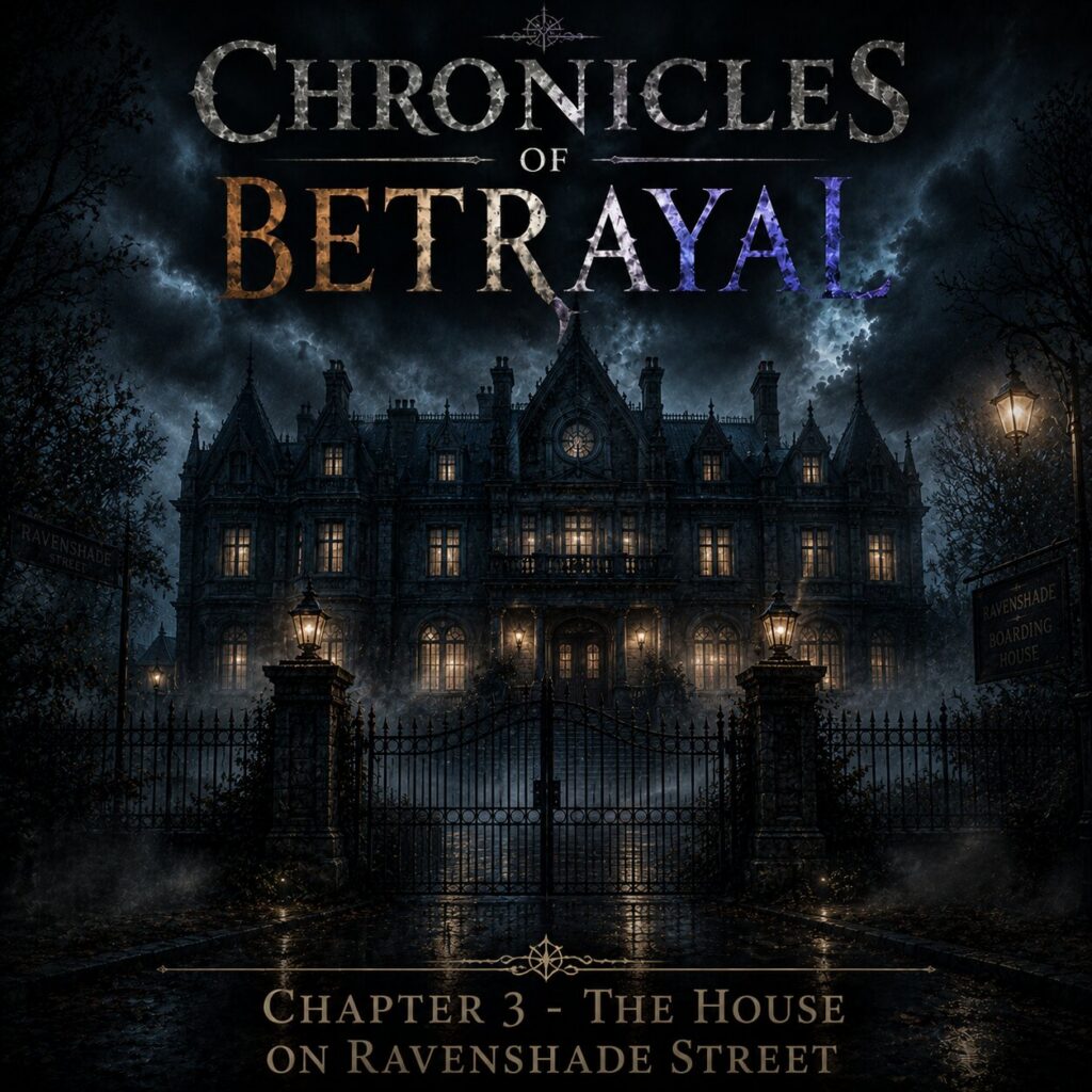 Chapter 3 of Chronicles of Betrayal leads Trevor and Alyssa into the nightmare of Ravenshade Boarding House.