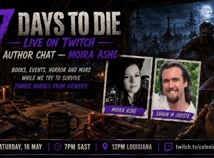 Join Moira Ashe and I for a Livestream Author Chat This Weekend