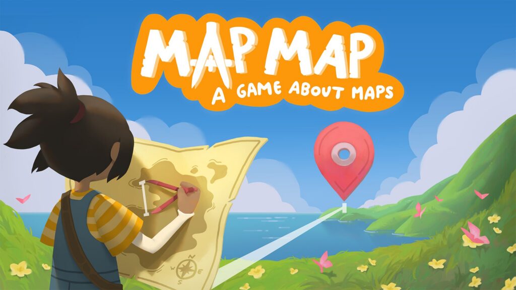 Map Map Launches May 28: A Cozy Exploration Game About Drawing Your Own Maps