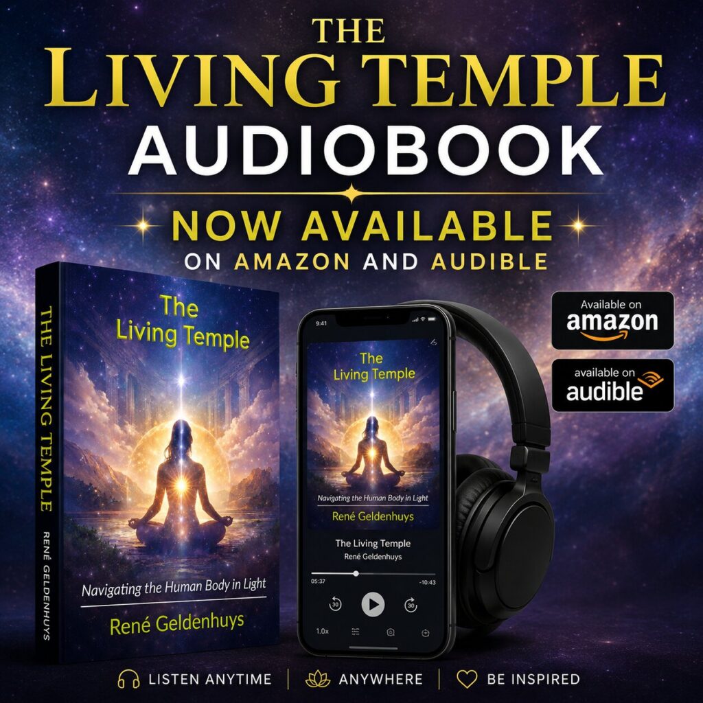 The Living Temple Audiobook Now Available on Amazon and Audible
