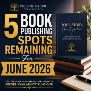 5 Book Publishing Spots Remaining For June 2026