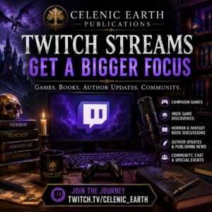 Celenic Earth Publications Twitch Streams Get a Bigger Focus in 2026