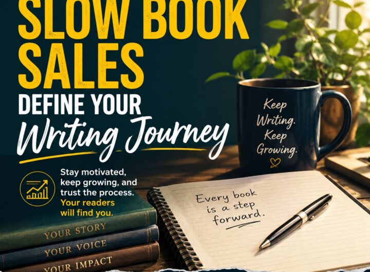Don't Let Slow Book Sales Define Your Writing Journey