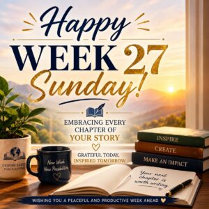 Happy Week 27 Sunday CEP