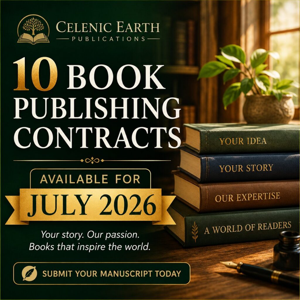 10 Book Publishing Contracts Available for July 2026