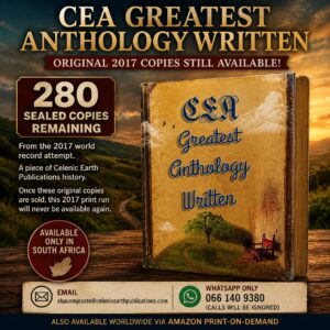 CEA Greatest Anthology Written Original 2017 Copies Still Available in South Africa