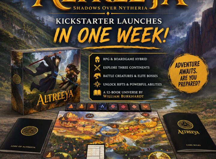 Exciting Altreeya RPG TTRPG Kickstarter Nears Launch