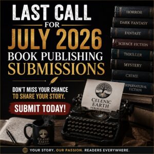 Last Call for July 2026 Book Publishing Submissions