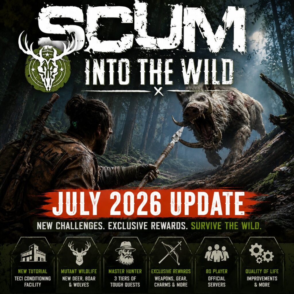 SCUM July 2026 update