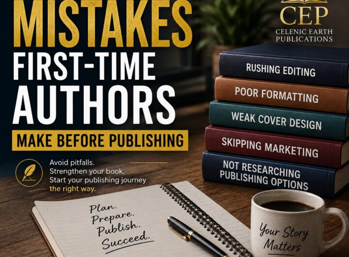 5 Common Mistakes First-Time Authors Make Before Publishing