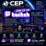 Celenic Earth CEO Shaun M Jooste on Twitch