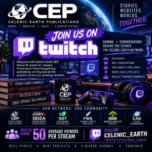 Celenic Earth CEO Shaun M Jooste on Twitch